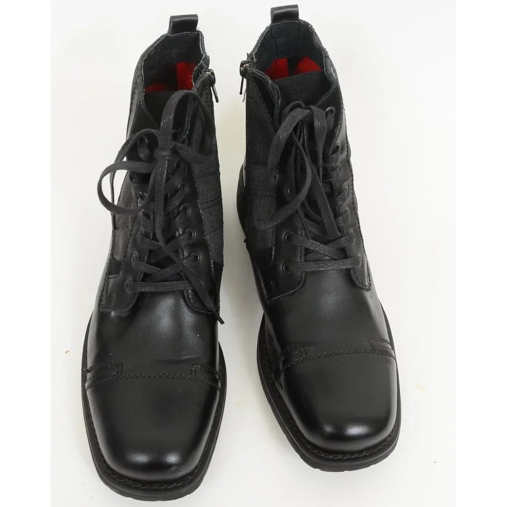 INC International Concepts Grump Leather Lace Up Chelsea Men's 11M Dress Boots